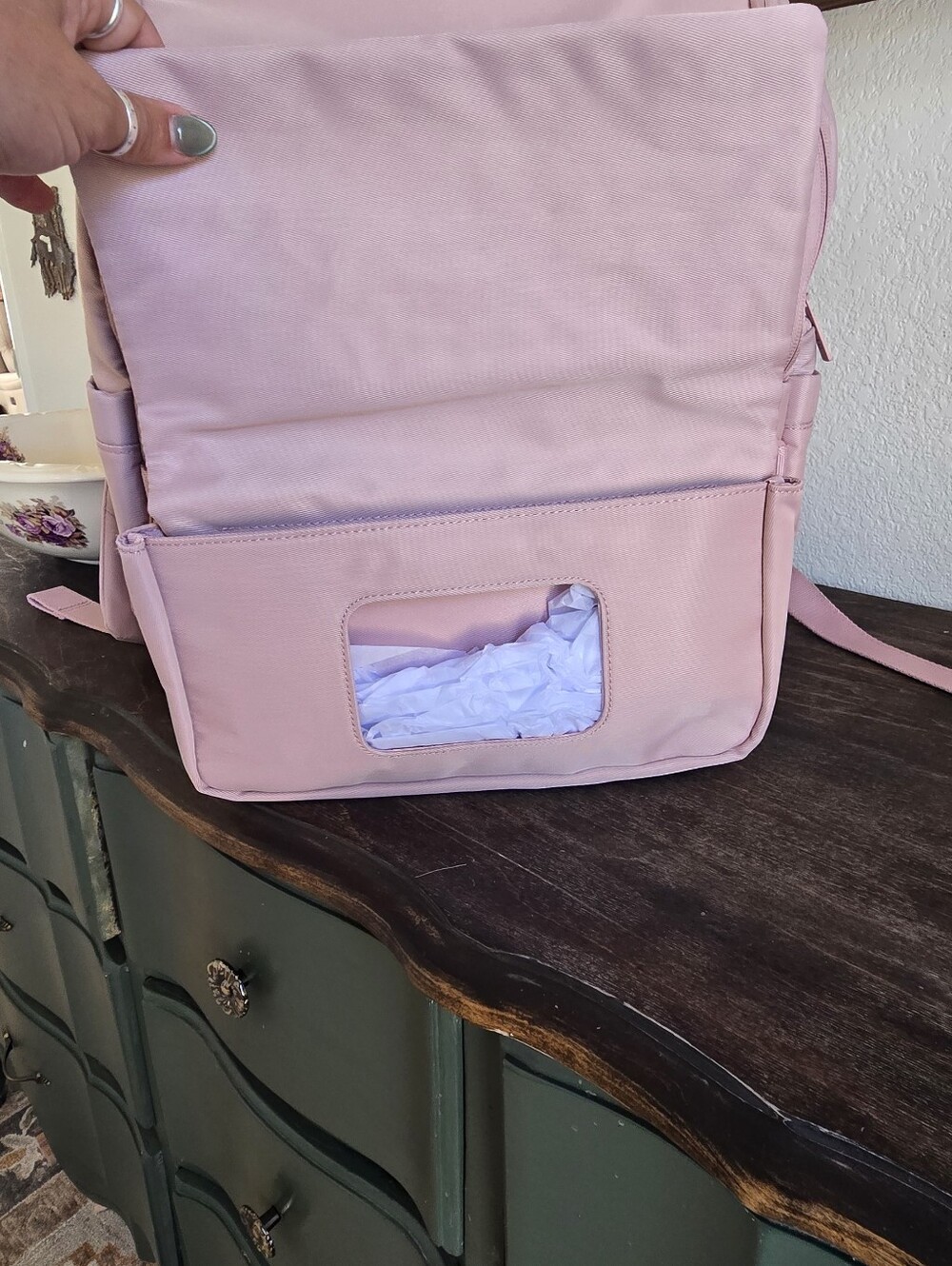 Beis Ultimate Diaper Backpack In Atlas Pink - Picture 10 of 10